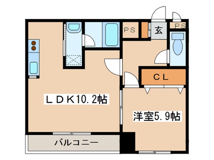 間取り図 ベルグ凌雲