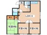 有沢マンション 3LDKの間取り