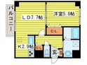 ハイムエルデＺＷの間取図