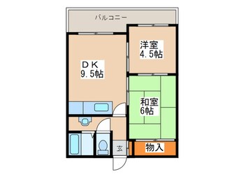 間取図 サンハイツ福住