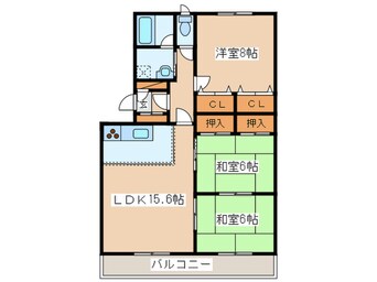 間取図 アビタシオンヤマダ