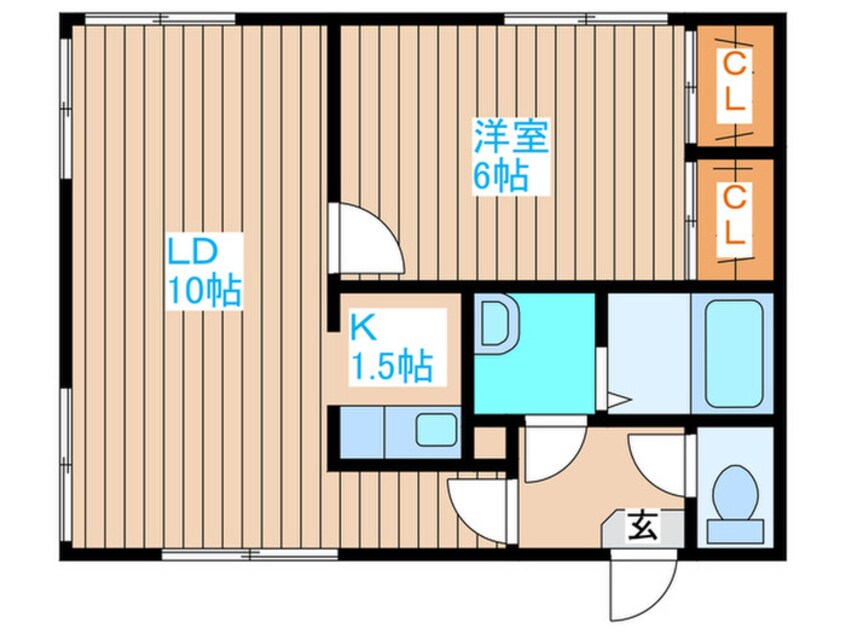 間取図 フォ－ライフ３２