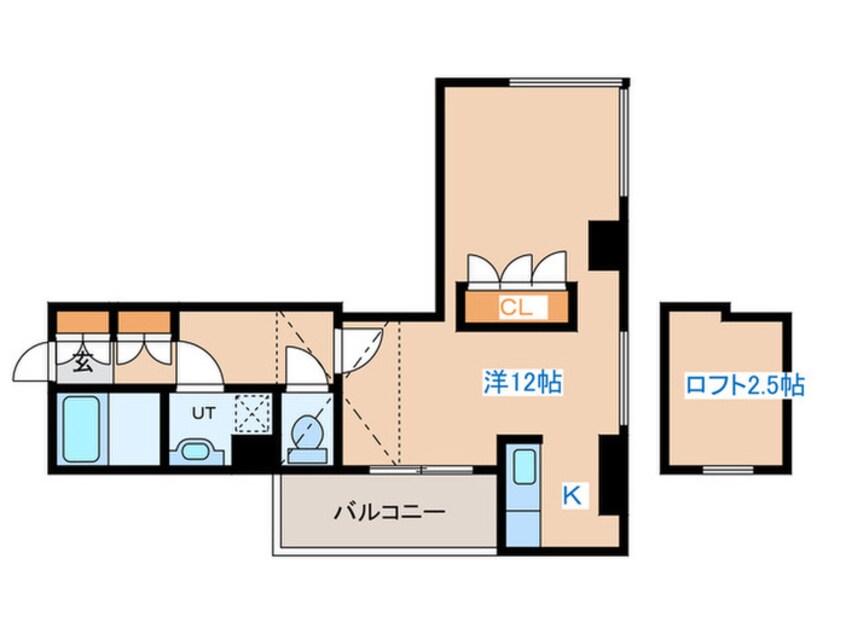 間取図 カサトレス　リオ