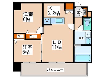 間取図 エクレール