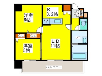 間取図 エクレール