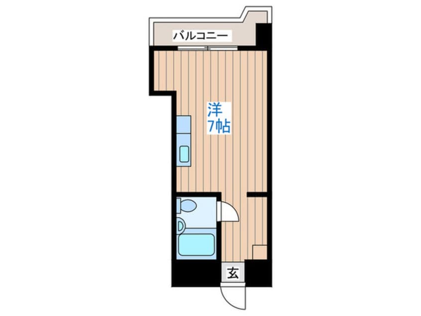 間取図 ローヤルハイツ南７条