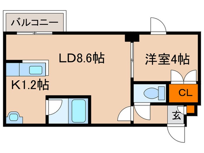間取り図 ロイヤルリバー