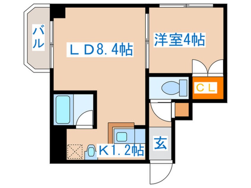 間取図 ロイヤルリバー