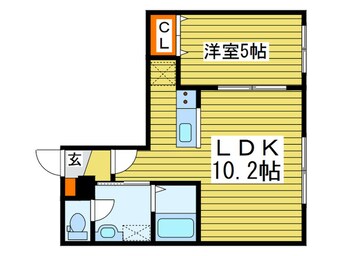 間取図 リージェントS札幌