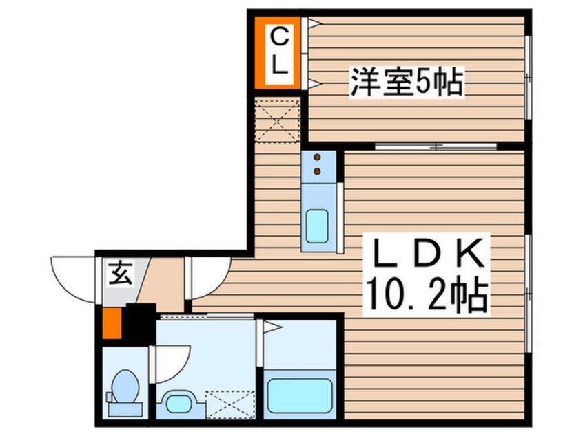 間取図 リージェントS札幌