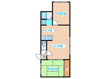 間取図 コーポ桂