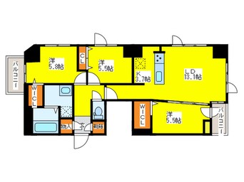 間取図 F022円山