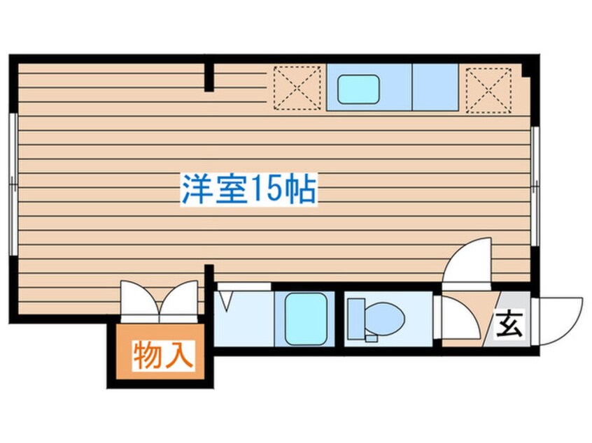 間取図 １０ハイツ