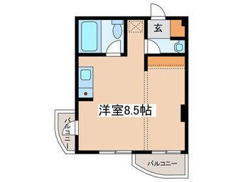 間取図 中島公園マンション