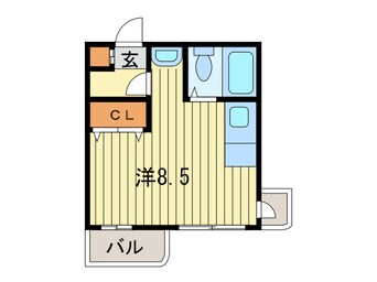 間取図 中島公園マンション