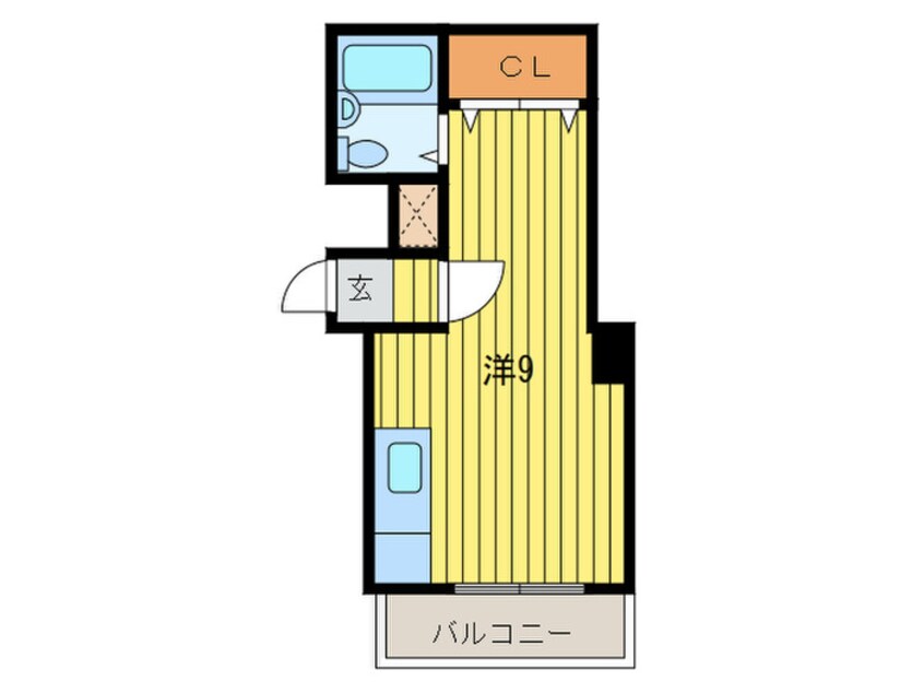 間取図 中島公園マンション