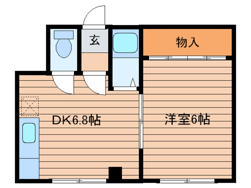 間取図 上野マンション