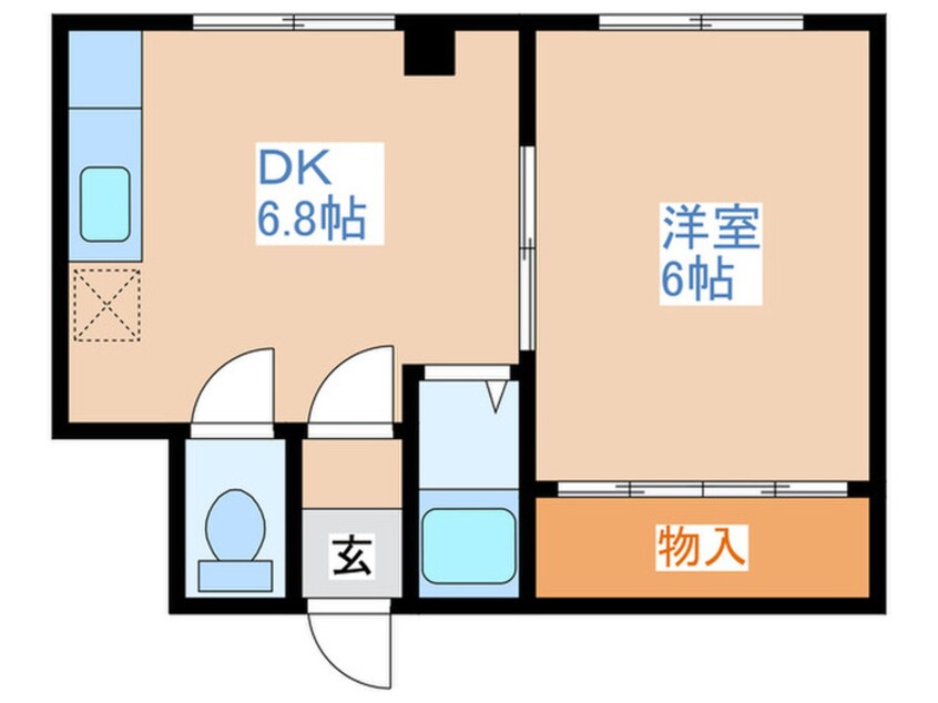 間取図 上野マンション