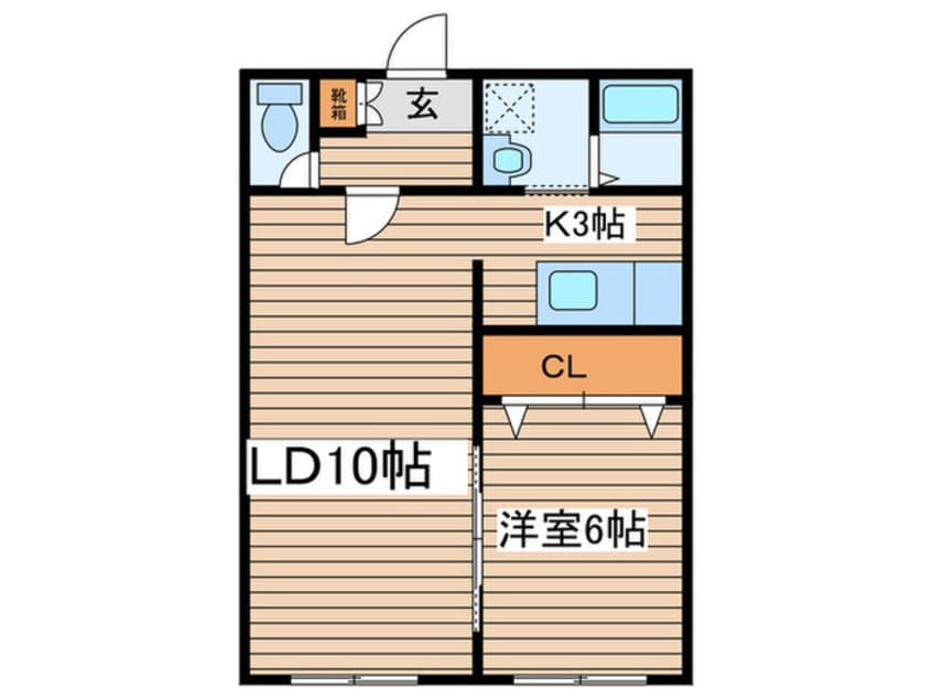 間取図 ＹＥＢＩＳＵマンション