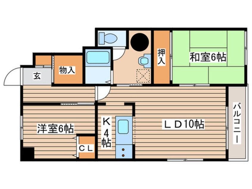 間取図 マンション天方３９