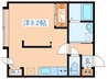 ＡＵＢＥ 1Rの間取り