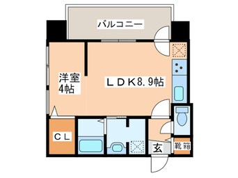 間取図 Ｆ中の島