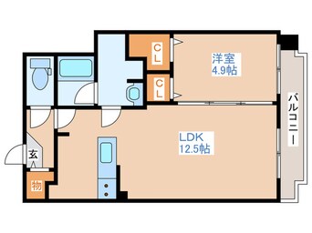 間取図 Ｆ中の島