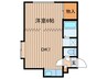 メゾン．ド．アレ 1DKの間取り