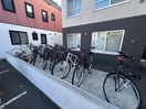 駐輪場 Elle Cube学園前
