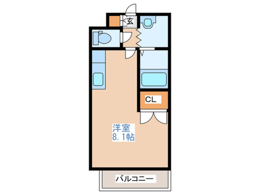 間取図 シティアドレ月寒公園