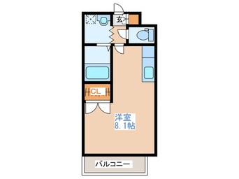 間取図 シティアドレ月寒公園