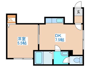 間取図 ウィンスル白石