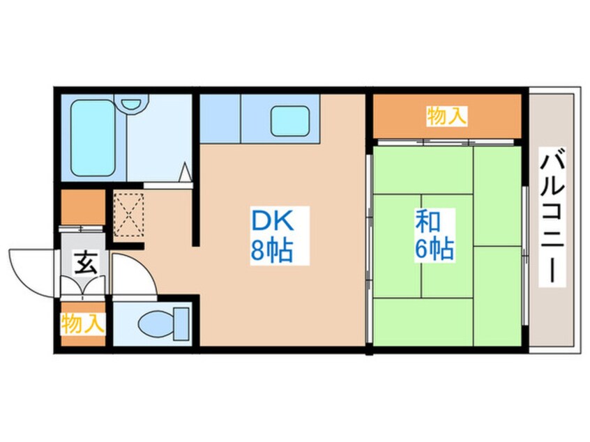 間取図 浜田ﾋﾞﾙ