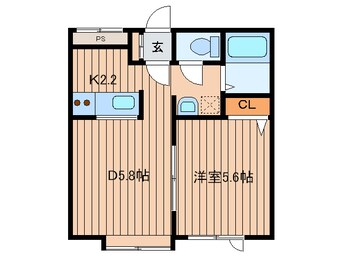間取図 ＣＯＬＬＩＮＳ・４２