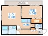 グランメゾン西町 1LDKの間取り