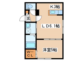 間取図 アルーア北大前