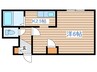 ステュディオ北１２条 1Kの間取り