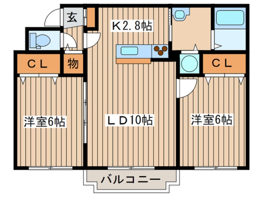 間取図 アルカディア