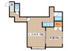 ラポールＮ３３ 1LDKの間取り