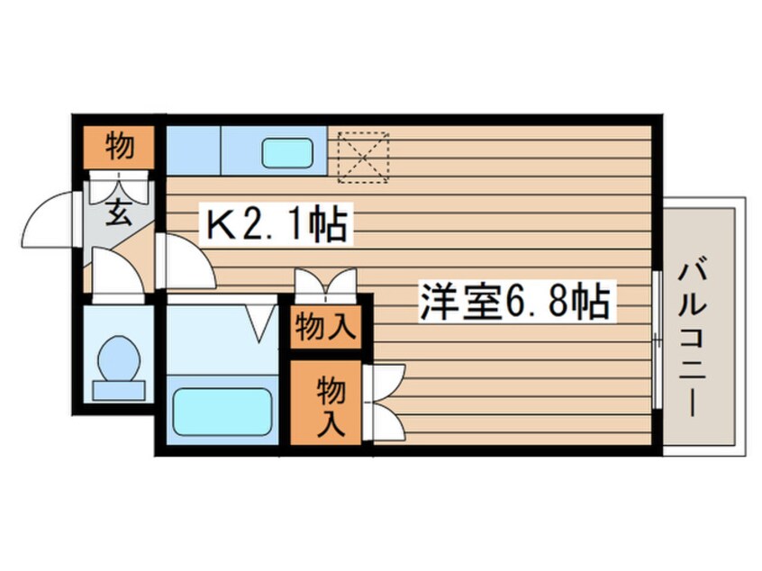 間取図 トレジャ－１５