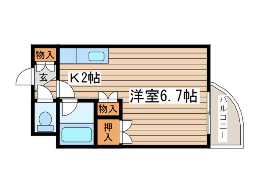 間取図 トレジャ－１５