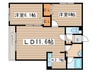 シャルル２２７ 2LDKの間取り