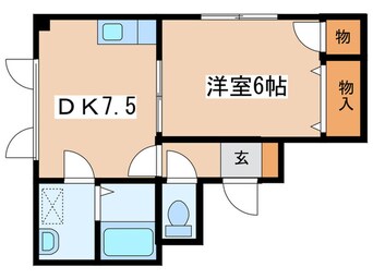 間取図 ローヤルハイツ南１３条