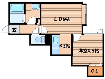 間取図 スティブル　ランチス