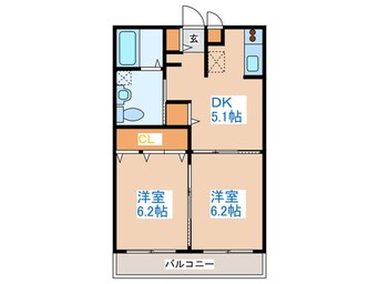 間取図 アップライズ平和