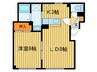 グレ－スヒルズ平岸 1LDKの間取り
