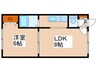 プレヴェール２０ 1LDKの間取り