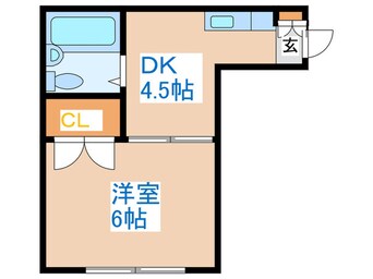 間取図 グランメール琴似