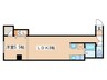 パ－クヒルズ中央４１１ 1LDKの間取り