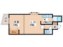 パ－クヒルズ中央４１１の間取図